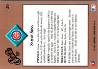 1992 Studio Sammy Sosa #20