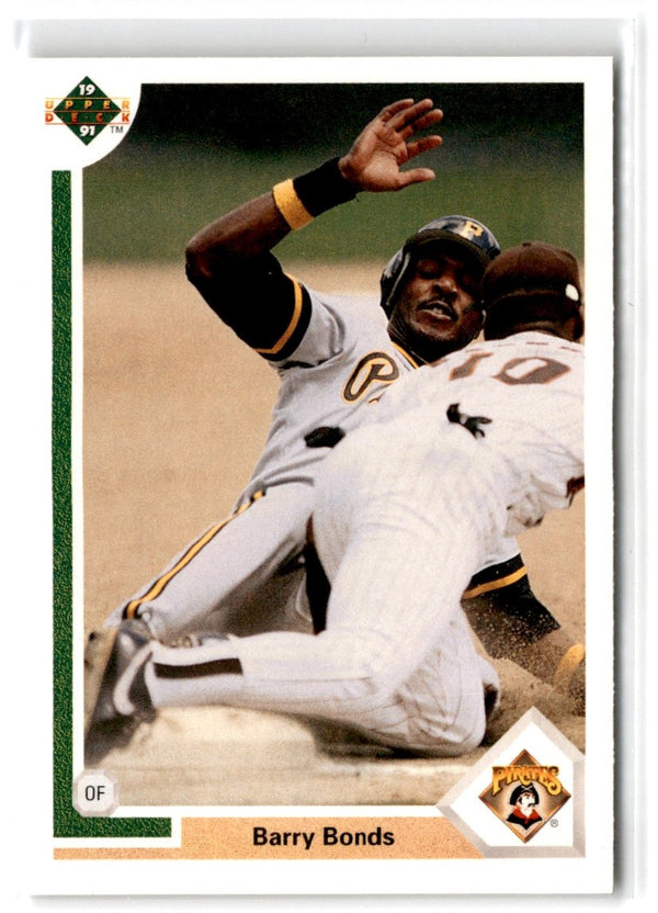 1991 Upper Deck Barry Bonds #154