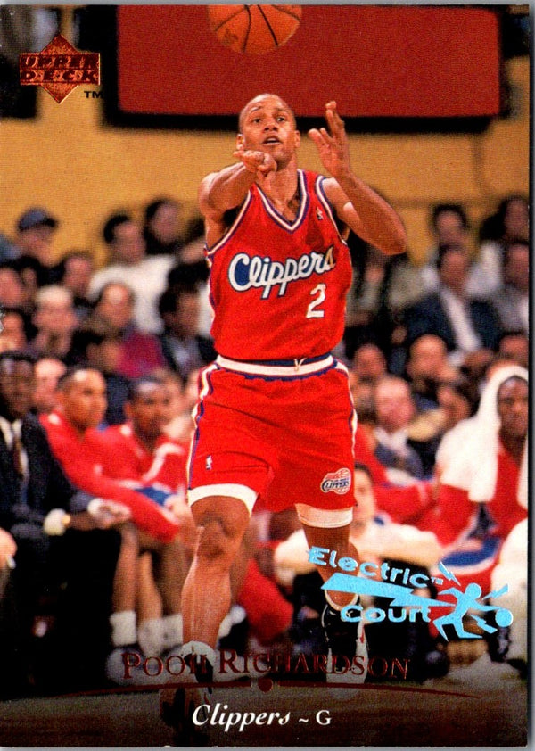 1995 Upper Deck Electric Court Pooh Richardson #99