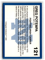 1990 Collegiate Collection Notre Dame Gary Potempa #121