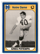 1990 Collegiate Collection Notre Dame Gary Potempa