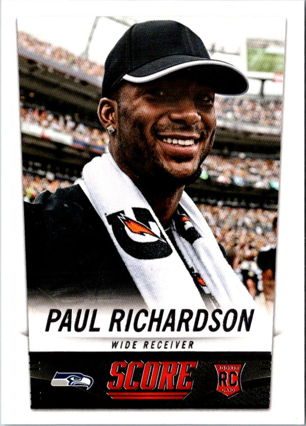 2014 Score Paul Richardson #412 Rookie