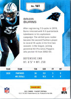 2021 Panini Playoff Brian Burns #161
