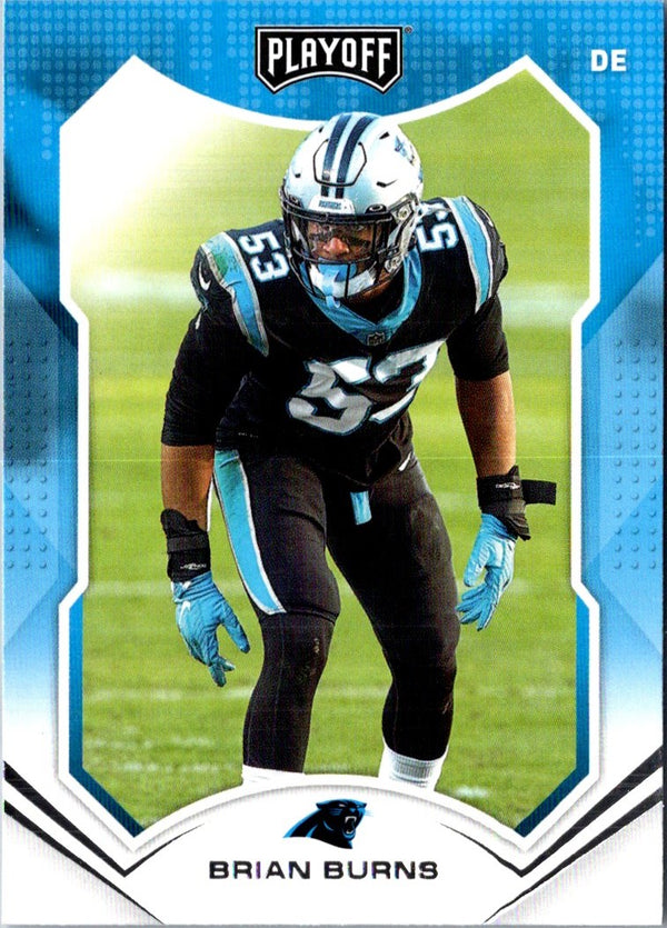 2021 Panini Playoff Brian Burns #161