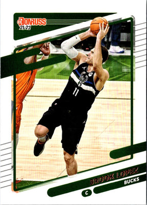 2021 Donruss Holo Green Brook Lopez #88