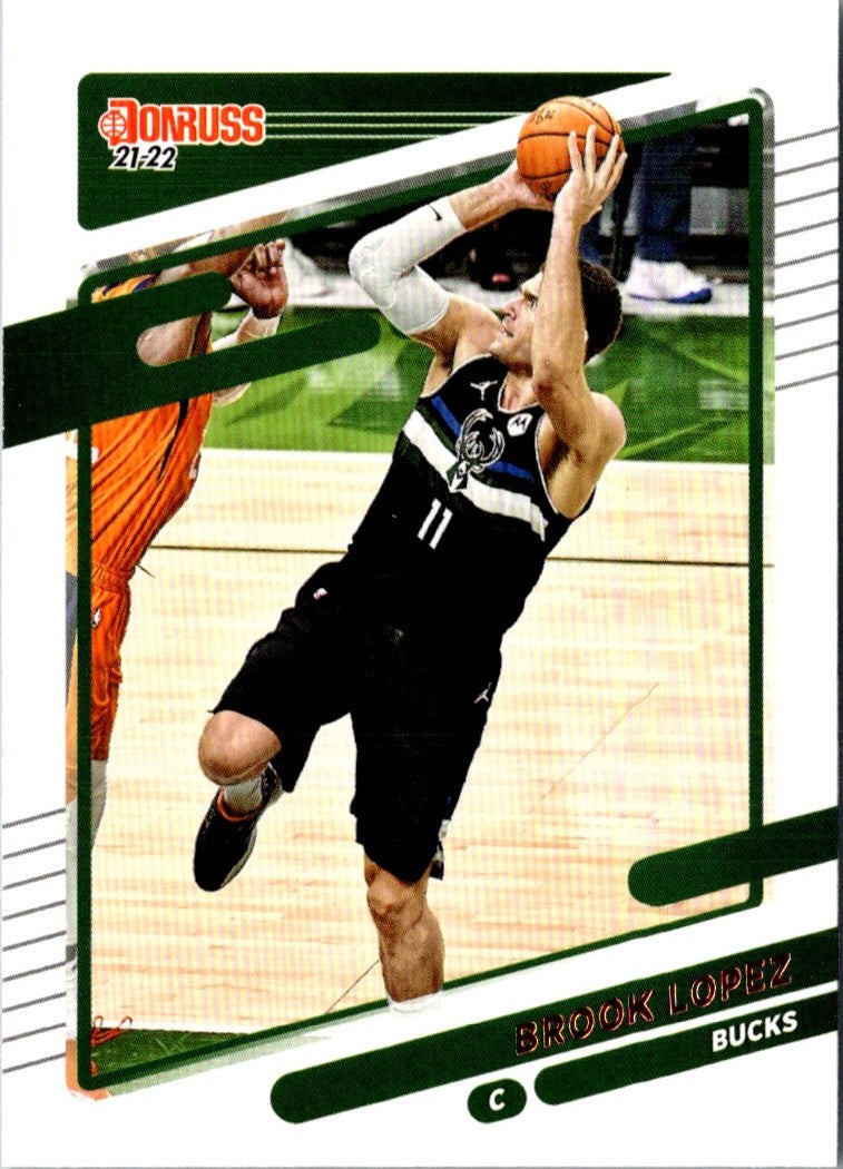 2021 Donruss Holo Green Brook Lopez