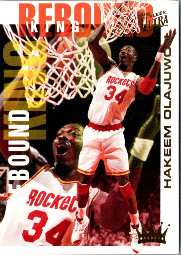 1994 Ultra Rebound Kings Hakeem Olajuwon #6