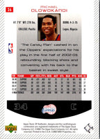 2002 SP Authentic Michael Olowokandi #36