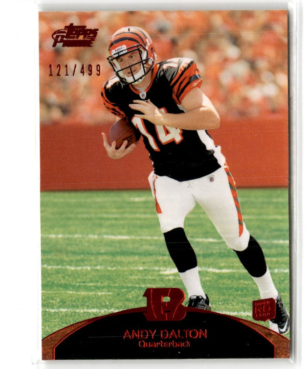 2011 Topps Prime Red Andy Dalton #113 121/499