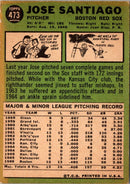 1967 Topps Jose Santiago