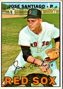 1967 Topps Jose Santiago