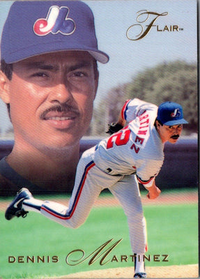 1993 Flair Dennis Martinez #86