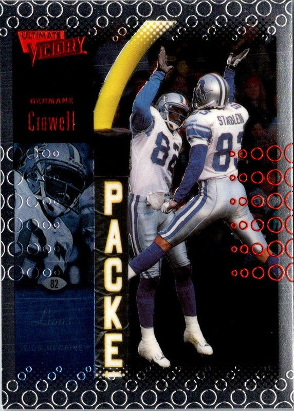 1998 Upper Deck Ultimate Victory Germane Crowell #33