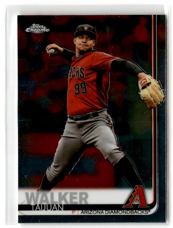 2019 Topps Chrome Taijuan Walker #143