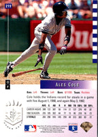 1993 SP Alex Cole #219