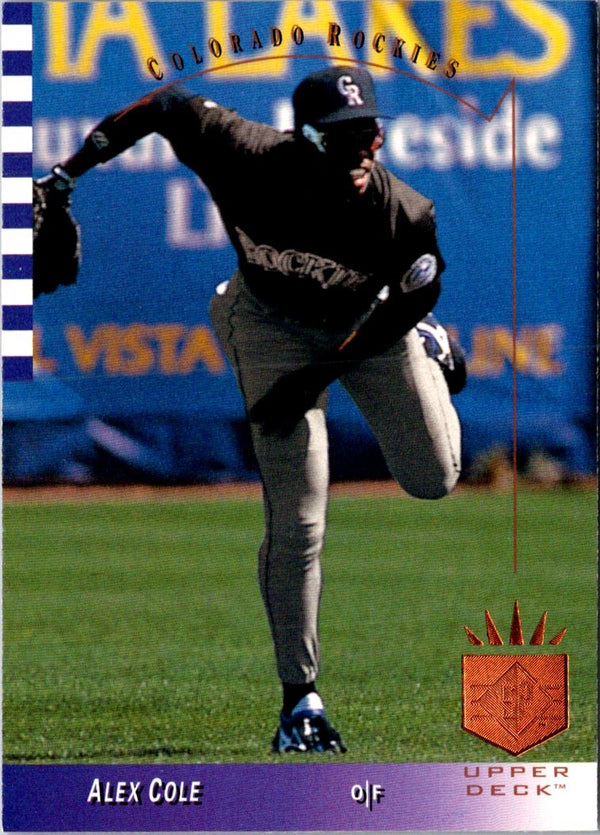 1993 SP Alex Cole #219