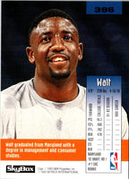 1992 SkyBox Walt Williams #396 Rookie