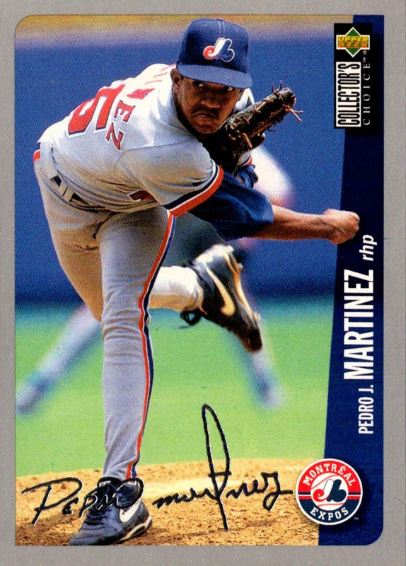 1996 Collector's Choice Gold Signature Pedro Martinez #610