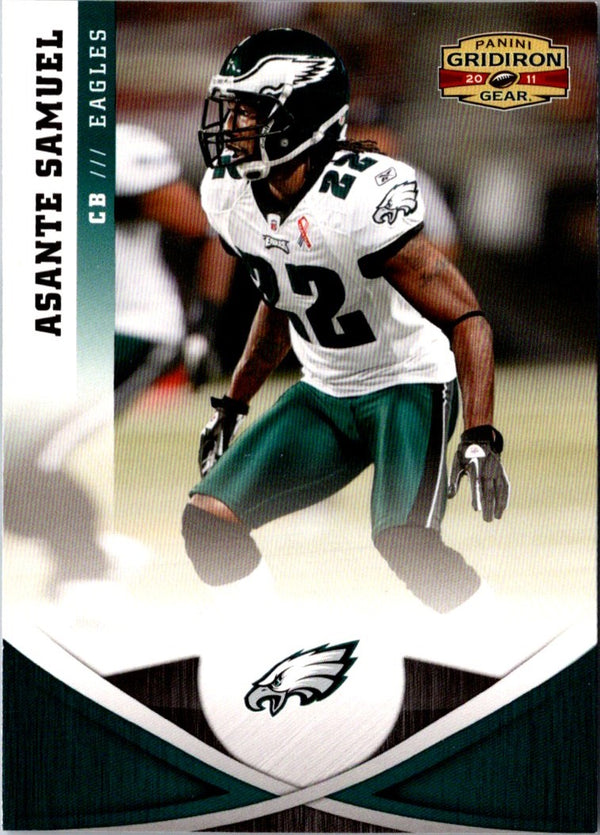 2011 Panini Gridiron Gear Asante Samuel #146