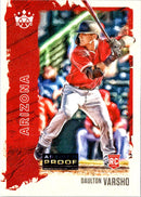 2021 Panini Diamond Kings Red Frame Daulton Varsho