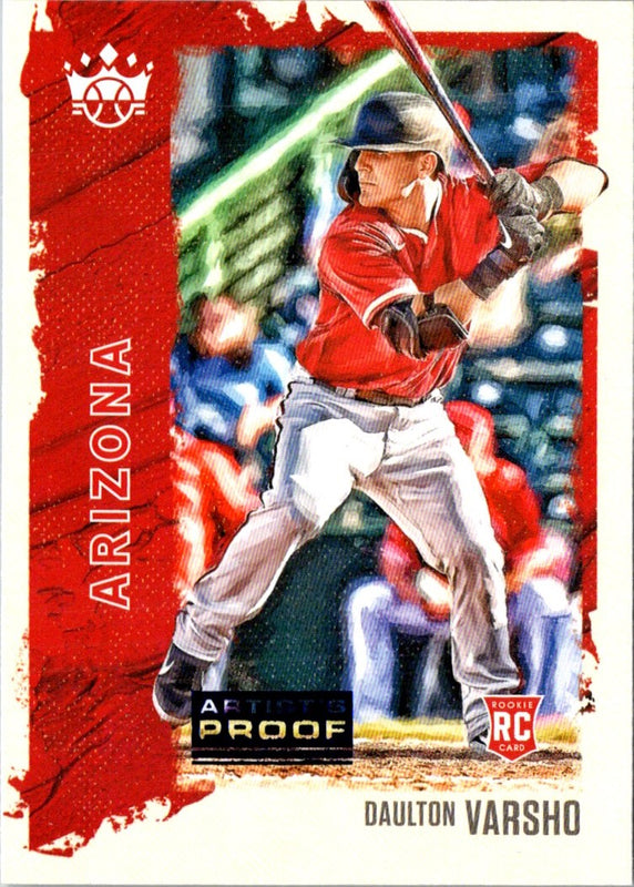 2021 Panini Diamond Kings Red Frame Daulton Varsho #120