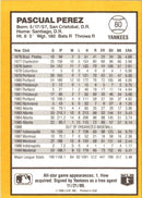 1990 Donruss Best of the AL Pascual Perez