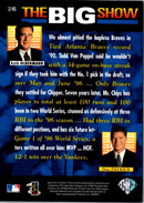 1997 Collector's Choice Atlanta Braves Atlanta Braves Logo