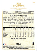 2018 Topps Gallery Nick Pivetta