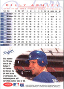 1996 Fleer Billy Ashley