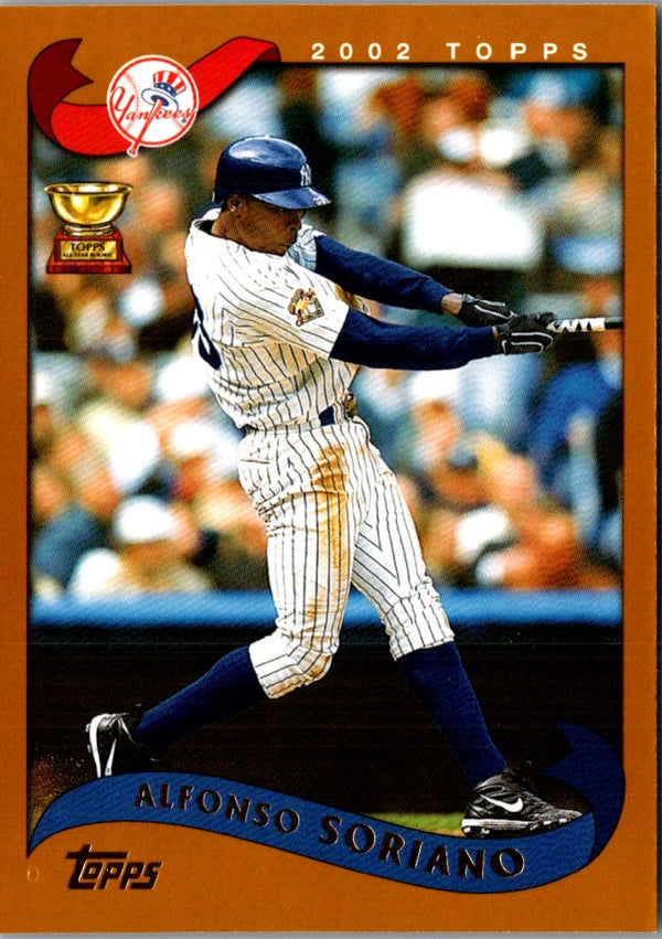 2002 Topps Limited Alfonso Soriano #95