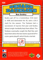 2001 Upper Deck Decade 1970's Ron Guidry #134