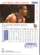 1997 Fleer Traditions Crystal Jayson Williams