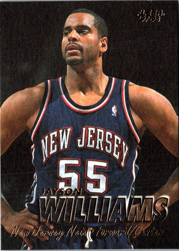 1997 Fleer Traditions Crystal Jayson Williams #276