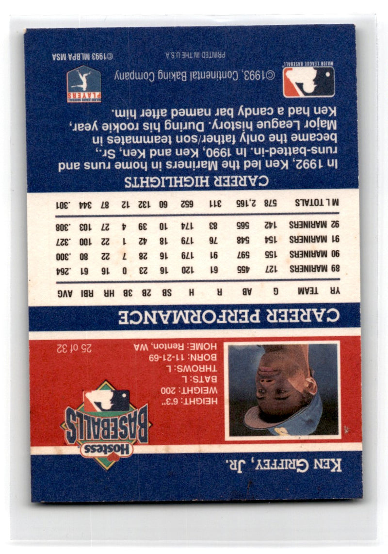 1993 Hostess Ken Griffey Jr.
