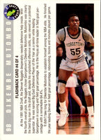 1992 Classic Draft Dikembe Mutombo #98
