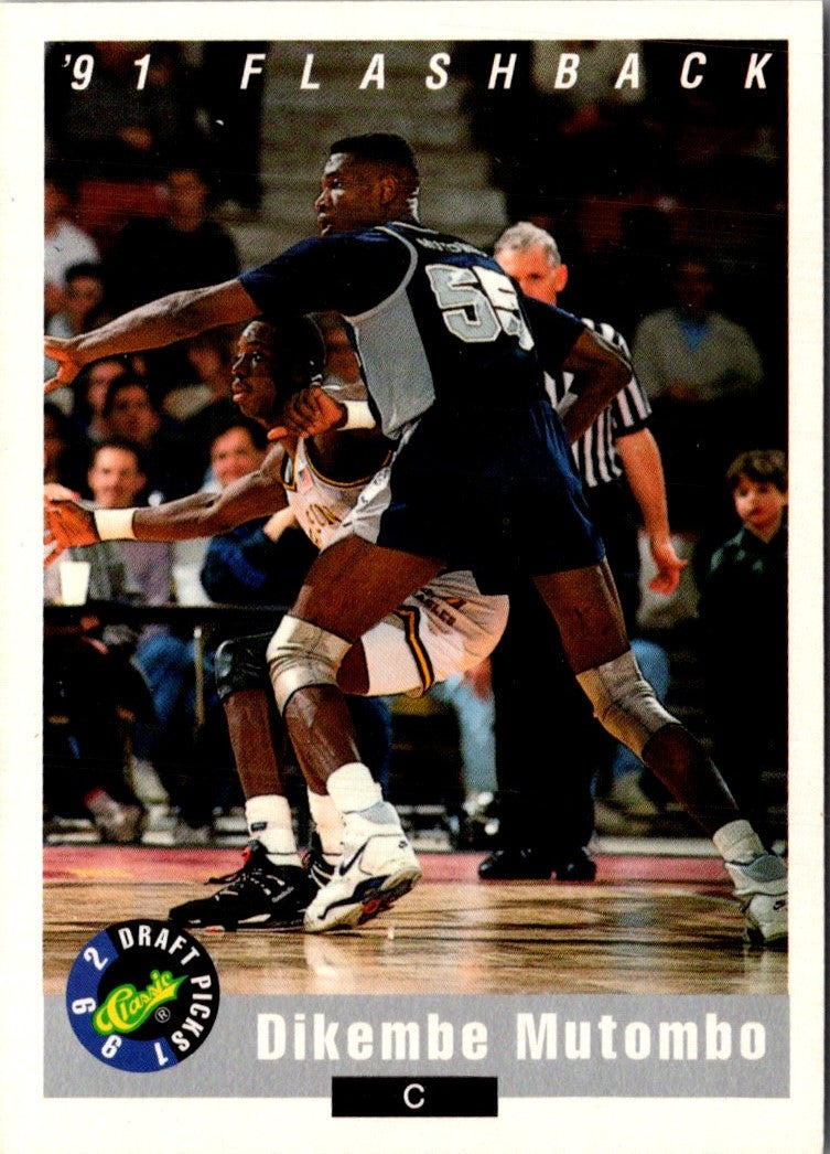 1992 Classic Draft Dikembe Mutombo