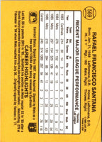 1987 Donruss Rafael Santana #569