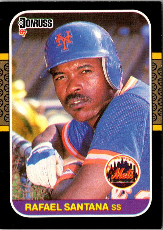 1987 Donruss Rafael Santana #569