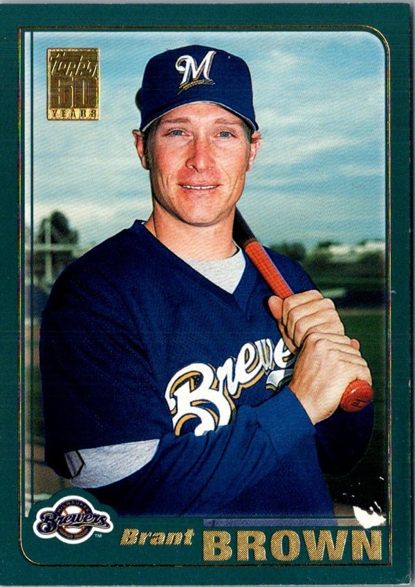 2001 Topps Brant Brown #408