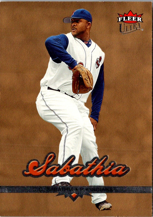 2006 Ultra Gold Medallion CC Sabathia #75