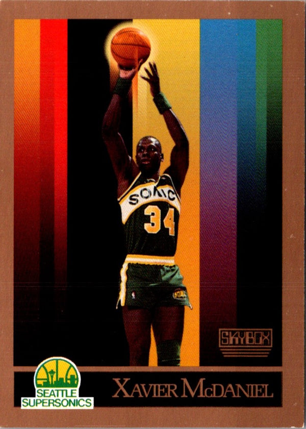 1990 SkyBox Xavier McDaniel #269