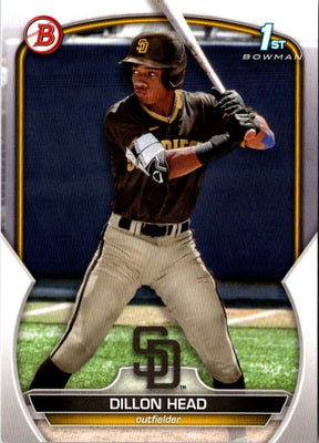 2023 Bowman Draft Dillon Head #BD-7 Rookie