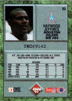 1993 Collector's Edge Haywood Jeffires #85