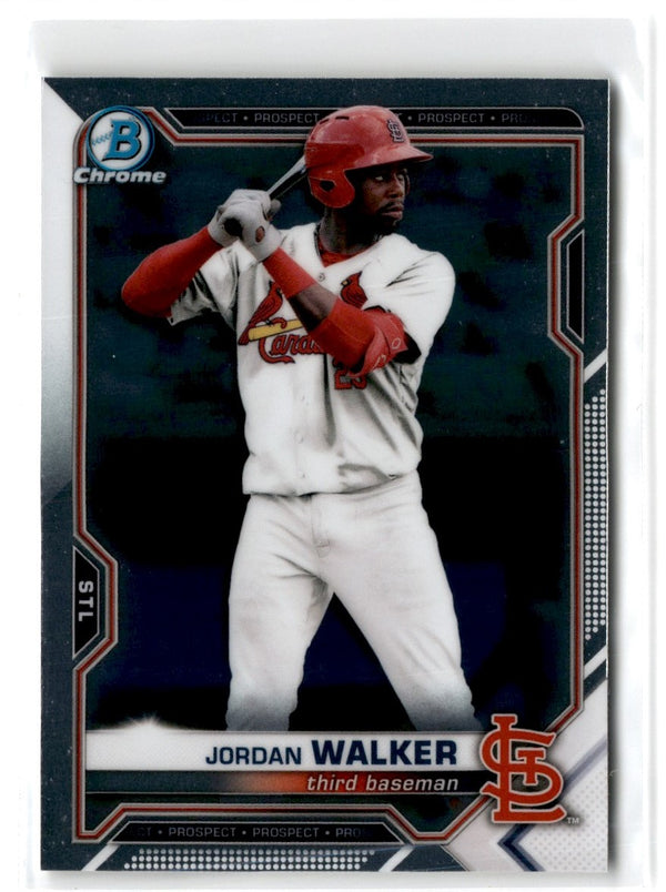 2021 Bowman Draft Chrome Jordan Walker #BDC-187