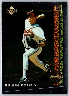 1998 Upper Deck 10th Anniversary Preview Greg Maddux #1