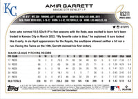 2022 Topps Amir Garrett #US211