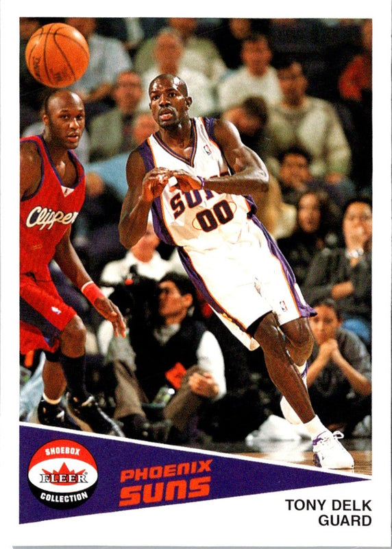 2001 Fleer Shoebox Tony Delk #117