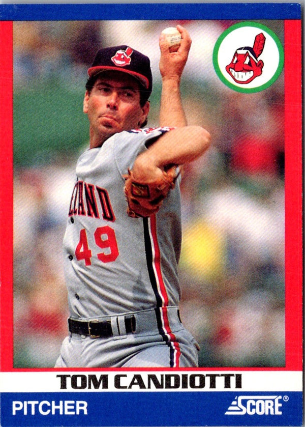 1991 Score 100 Superstars Tom Candiotti #36