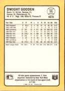 1988 Donruss Baseball's Best Dwight Gooden