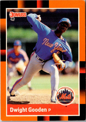1988 Donruss Baseball's Best Dwight Gooden #96
